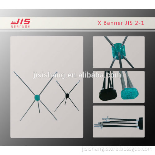 JIS2-1,Advertising exhibition display trade show promotion usage,A3 A4 size Light Portable Plastic Poles Table Mini X Banner